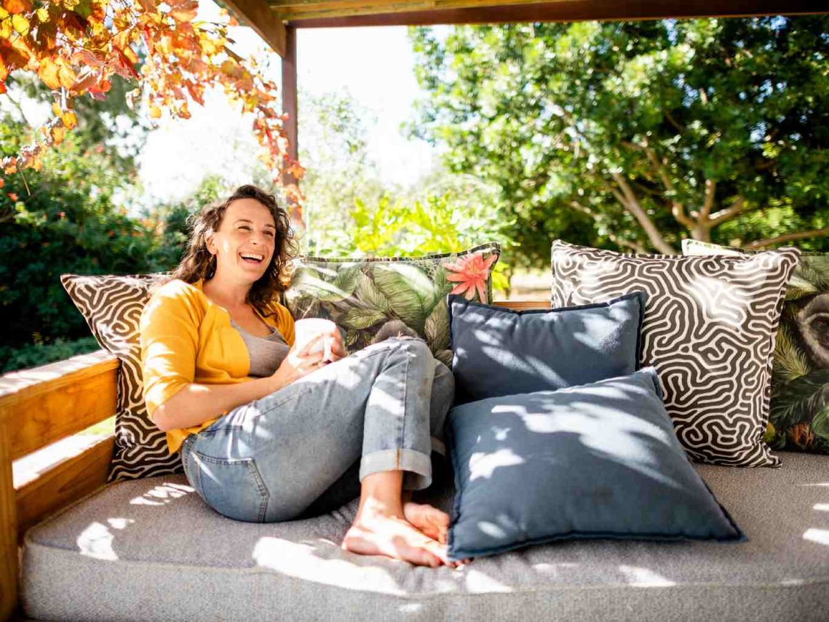 Tu zona de chill out debe hacerte sentir en calma y relajada.