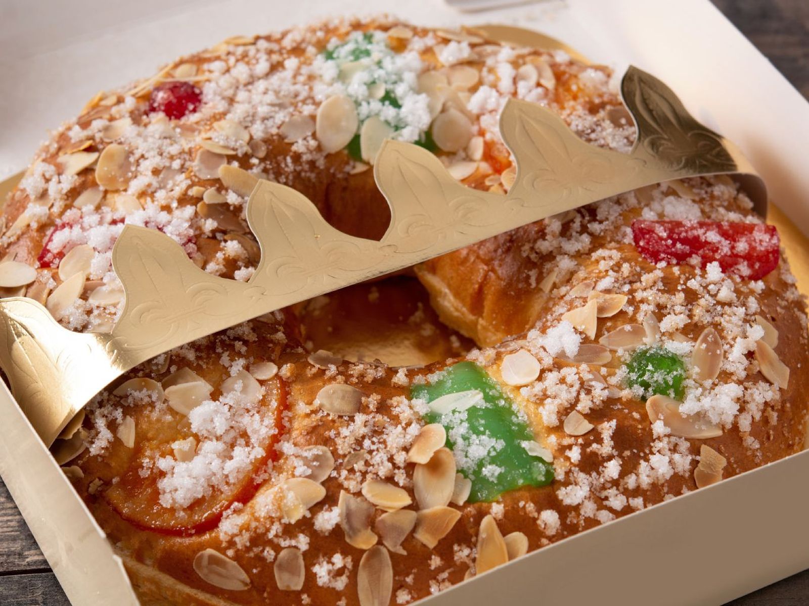 Evita conservar el roscón en cajas de cartón abiertas