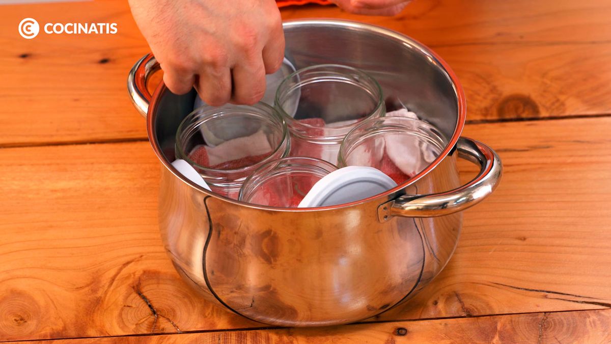 Técnica cómo hacer conservas caseras  paso 1