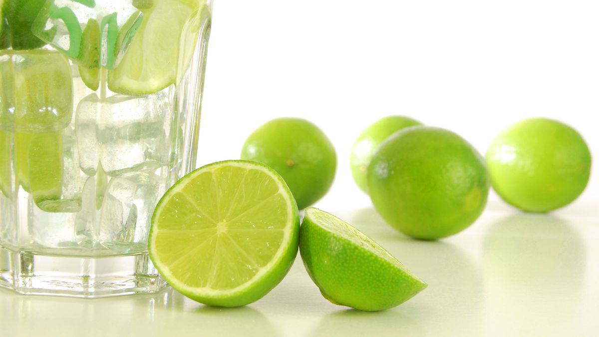 cortar lima caipirina