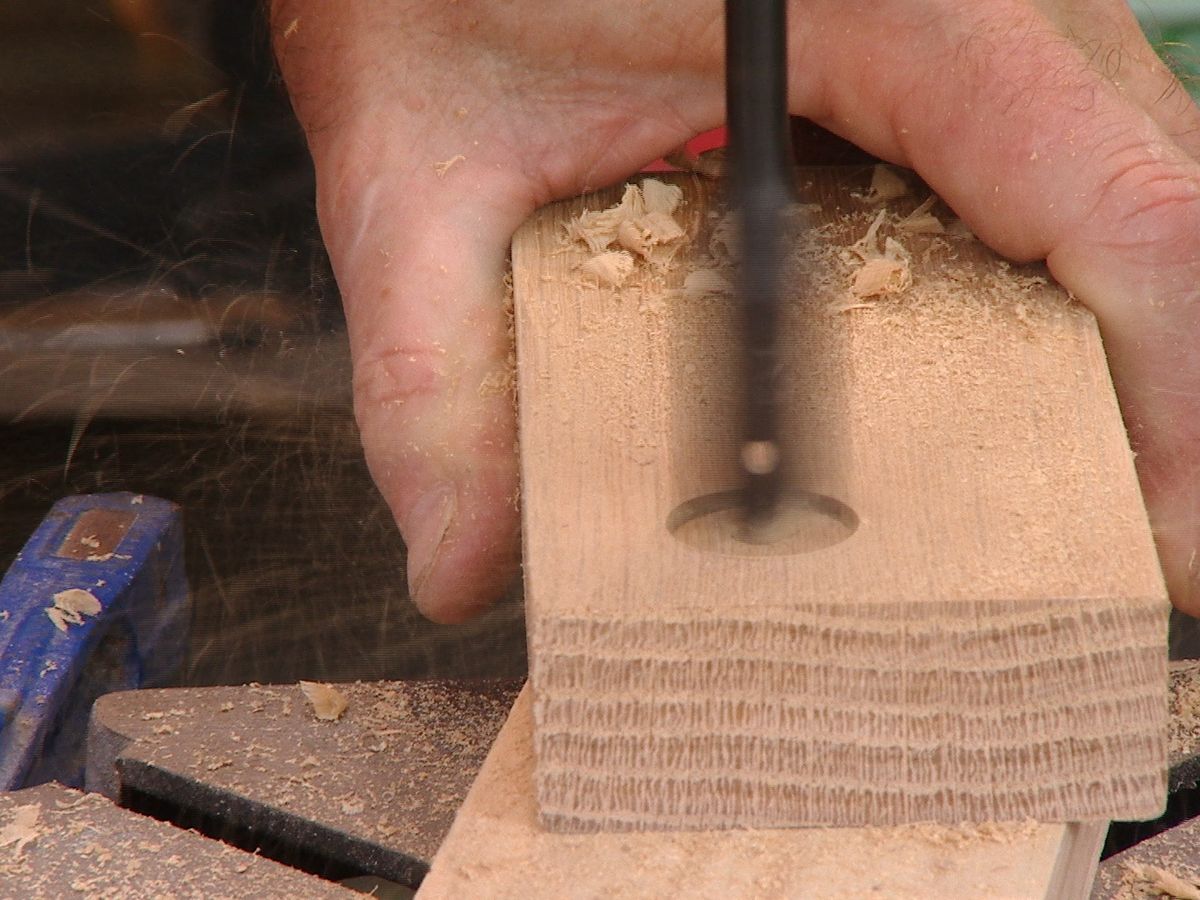 Cómo hacer un cascanueces rústico paso 7