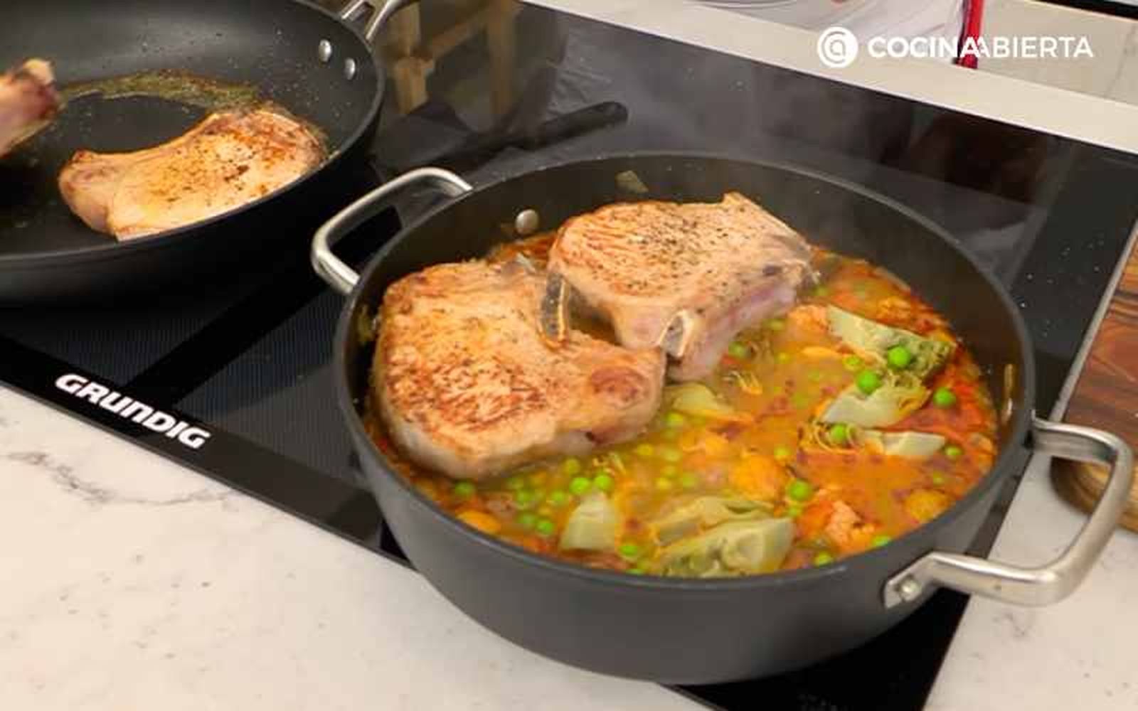 Dora las chuletas de cerdo Dora las chuletas de cerdo
