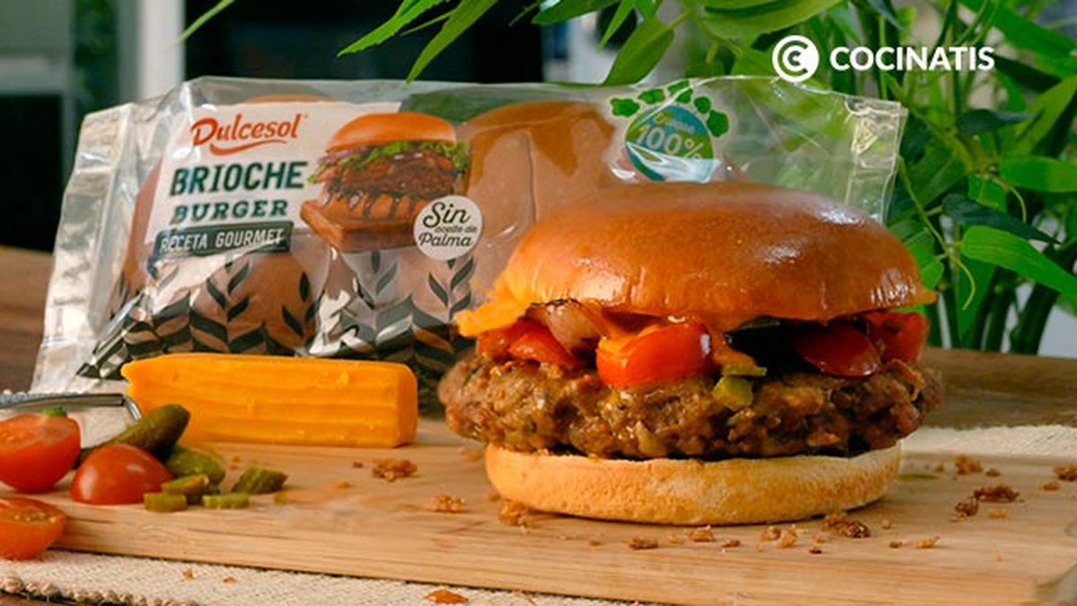 Receta de hamburguesa de carne picada y champiñones  paso 6