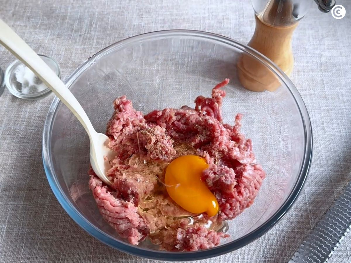 Preparar el relleno para los calamares