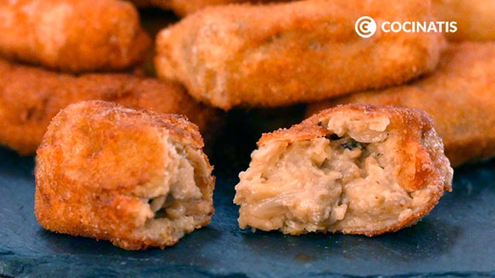 Receta de croquetas de berenjena paso 7 Receta de croquetas de berenjena paso 7