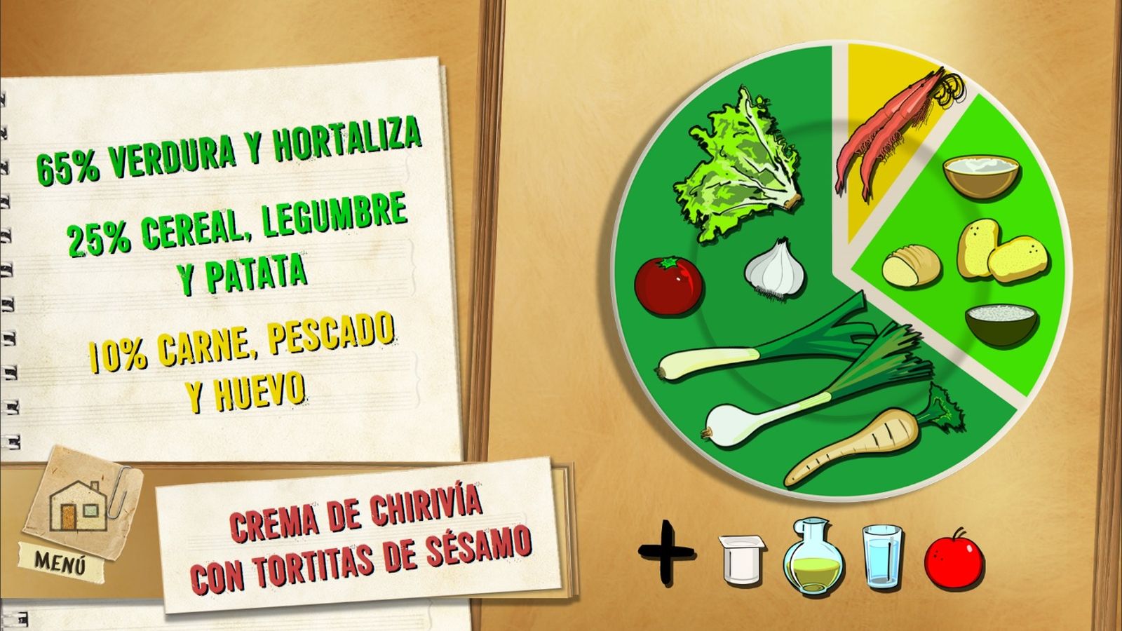 6129 1 Crema de chirivia con tortitas de sesamo plato 6129 1 Crema de chirivia con tortitas de sesamo plato