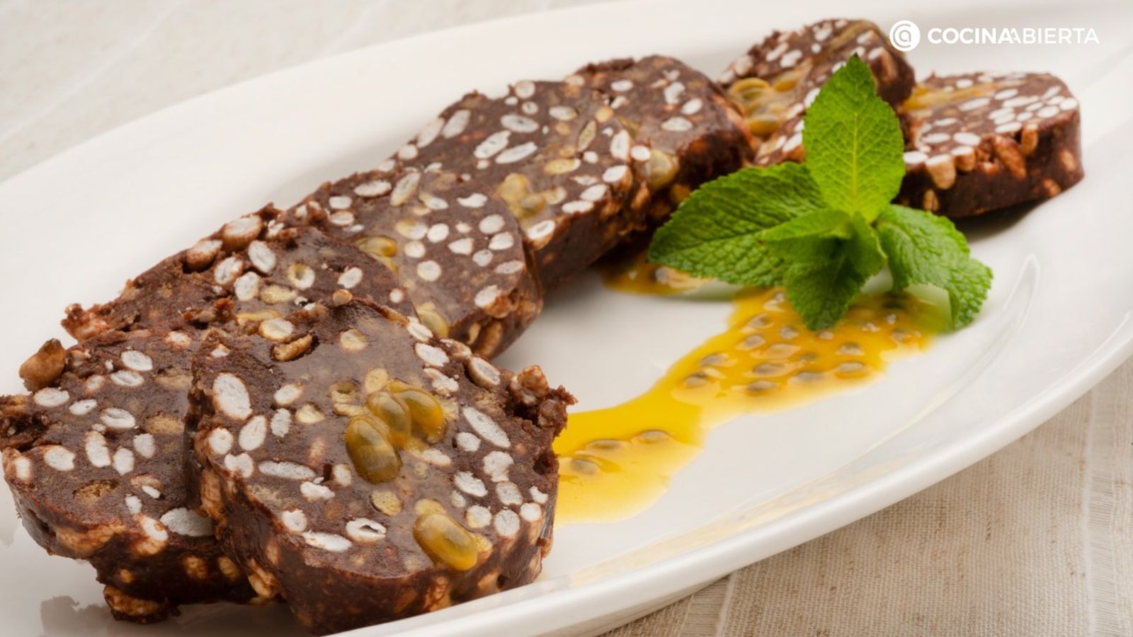 morcilla de chocolate receta