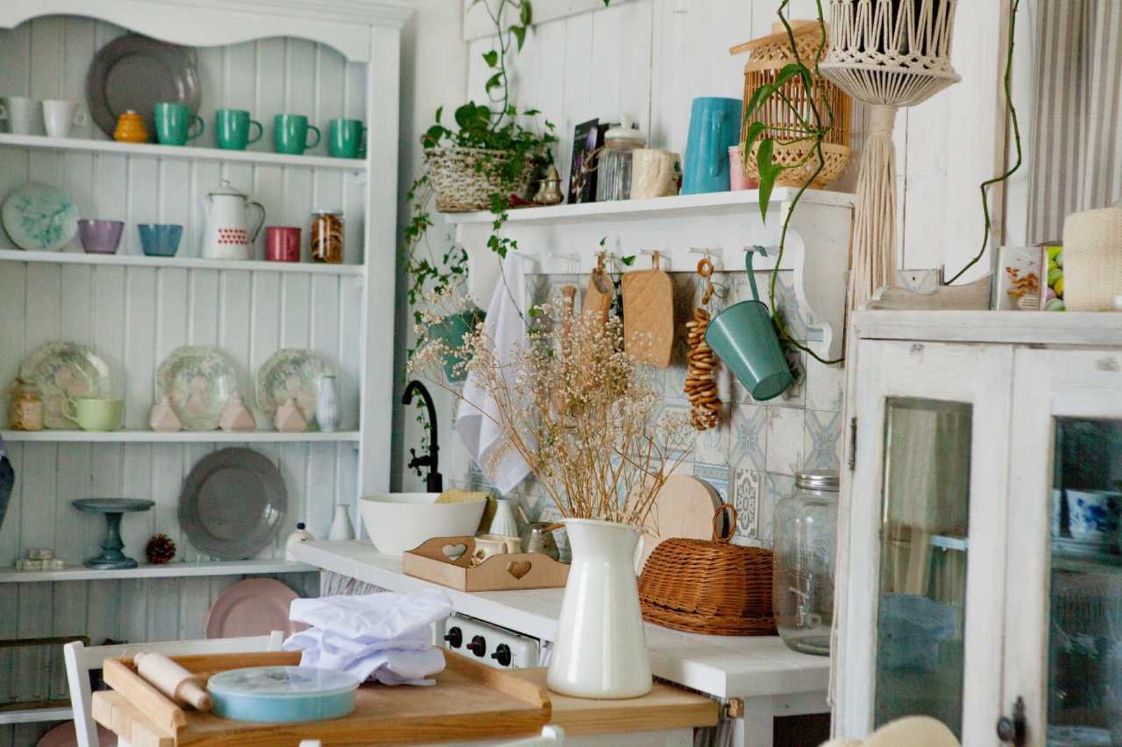 Cocina de estilo cottage.