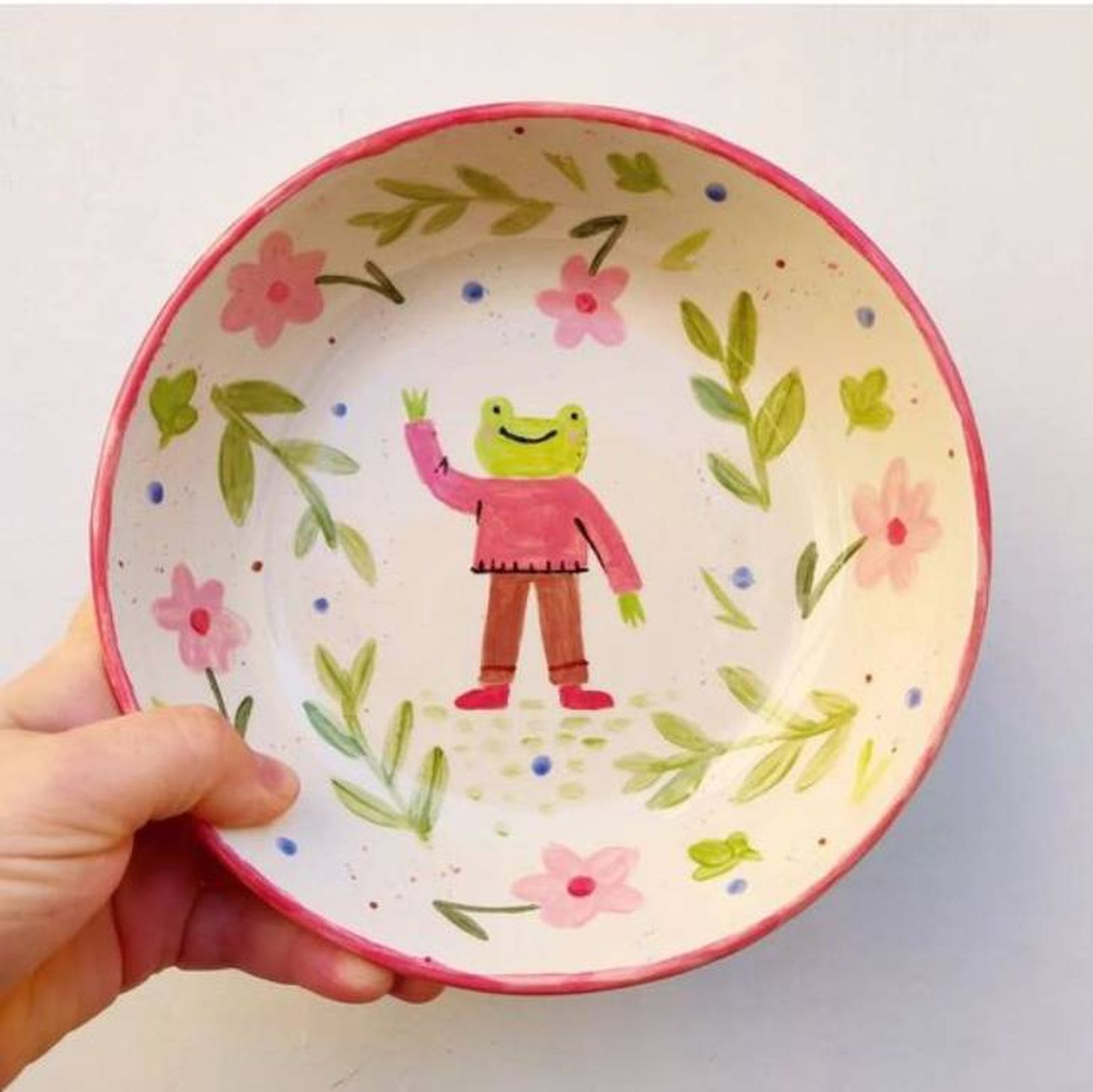 pintar vajilla dibujos infantiles pinterest Rebecca D &#9825;