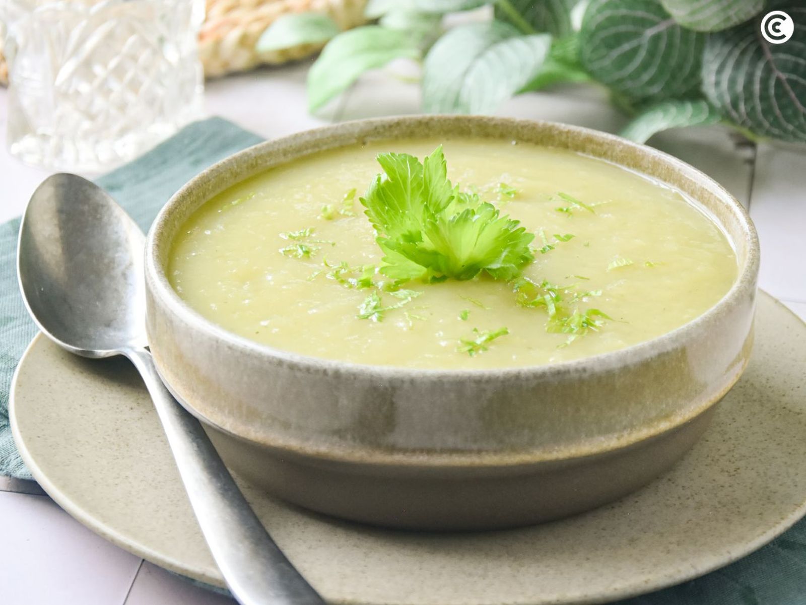 Crema de apio
