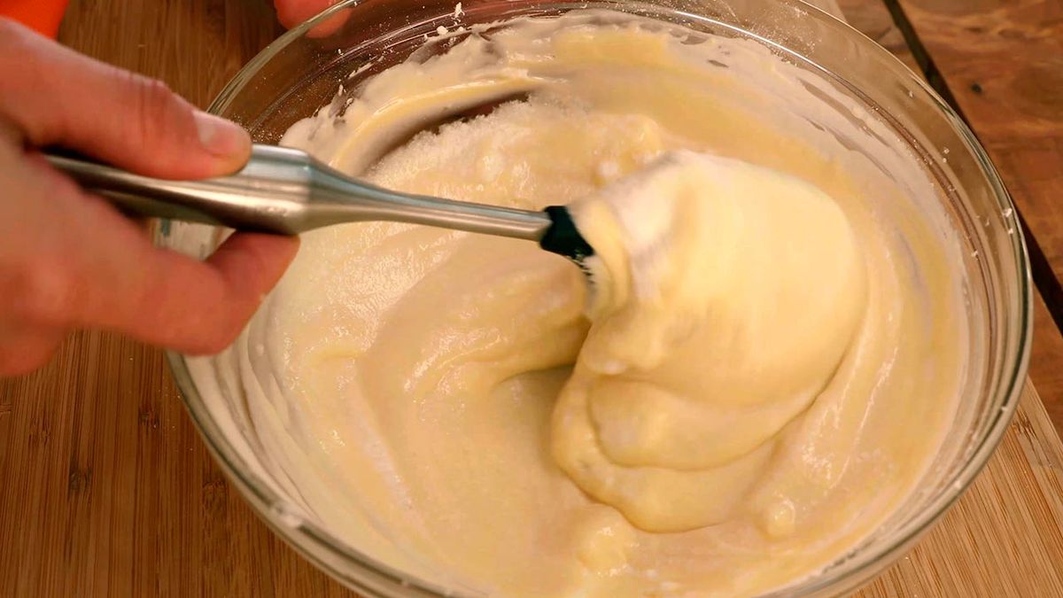 Receta de cheesecake japonés   paso 4