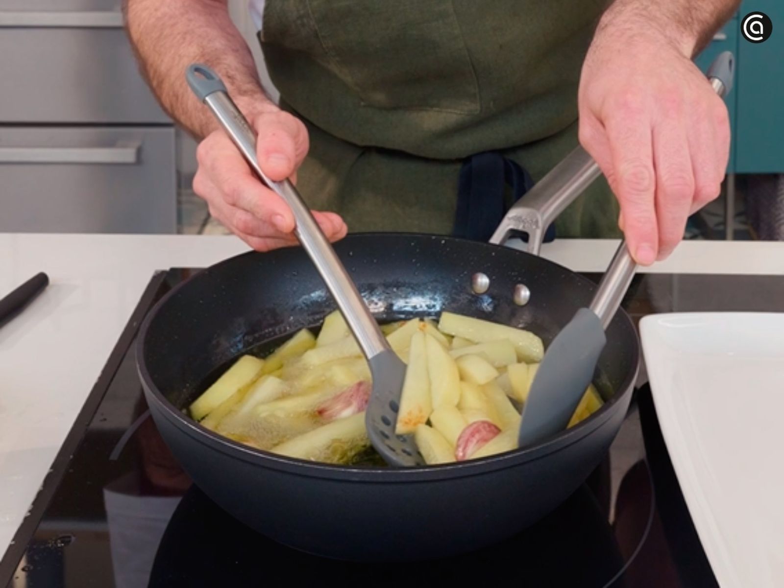 cómo hacer patatas fritas - paso 3 cómo hacer patatas fritas - paso 3