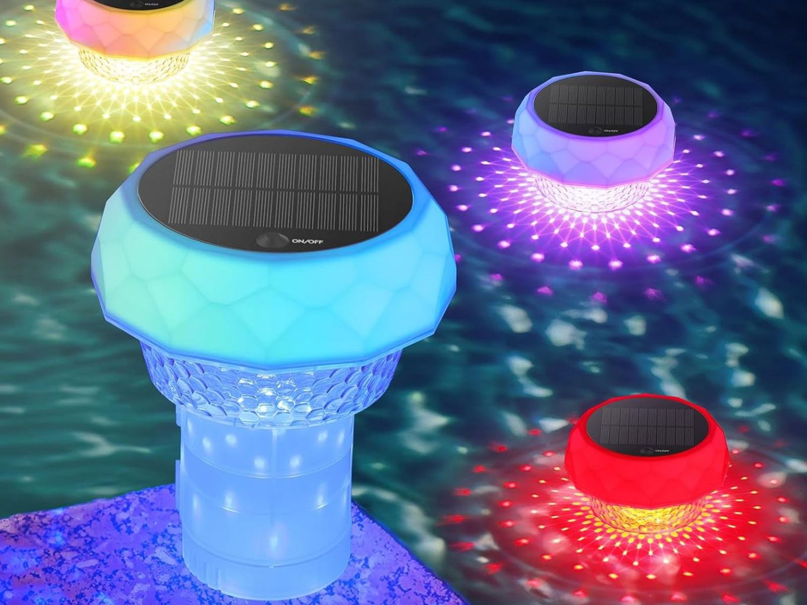 Luz flotante para piscina AUINSKY Luz flotante para piscina AUINSKY