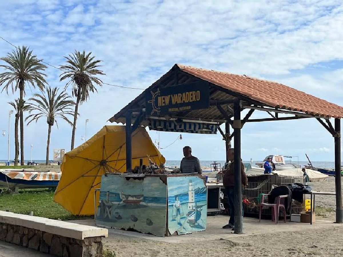 Chiringuito New Varadero en Málaga para comer espetos de Sardinas