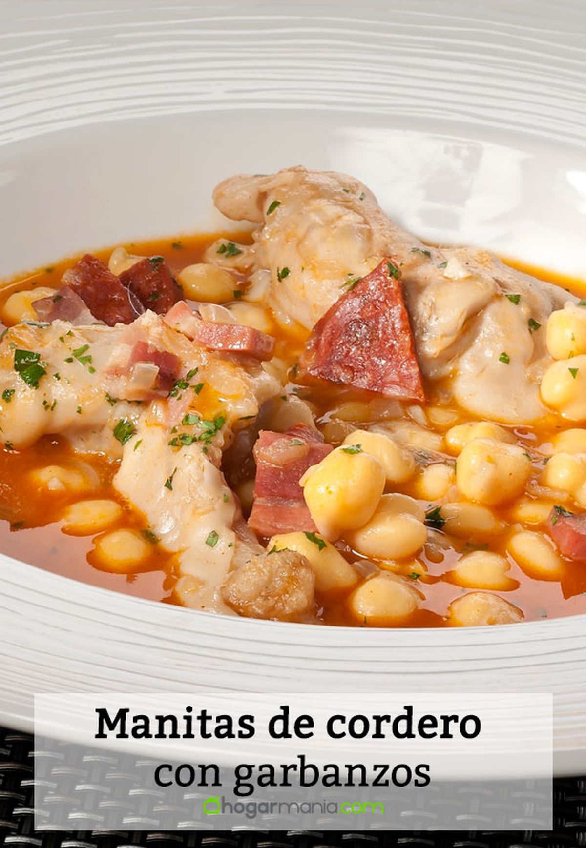 manitas cordero garbanzos pin