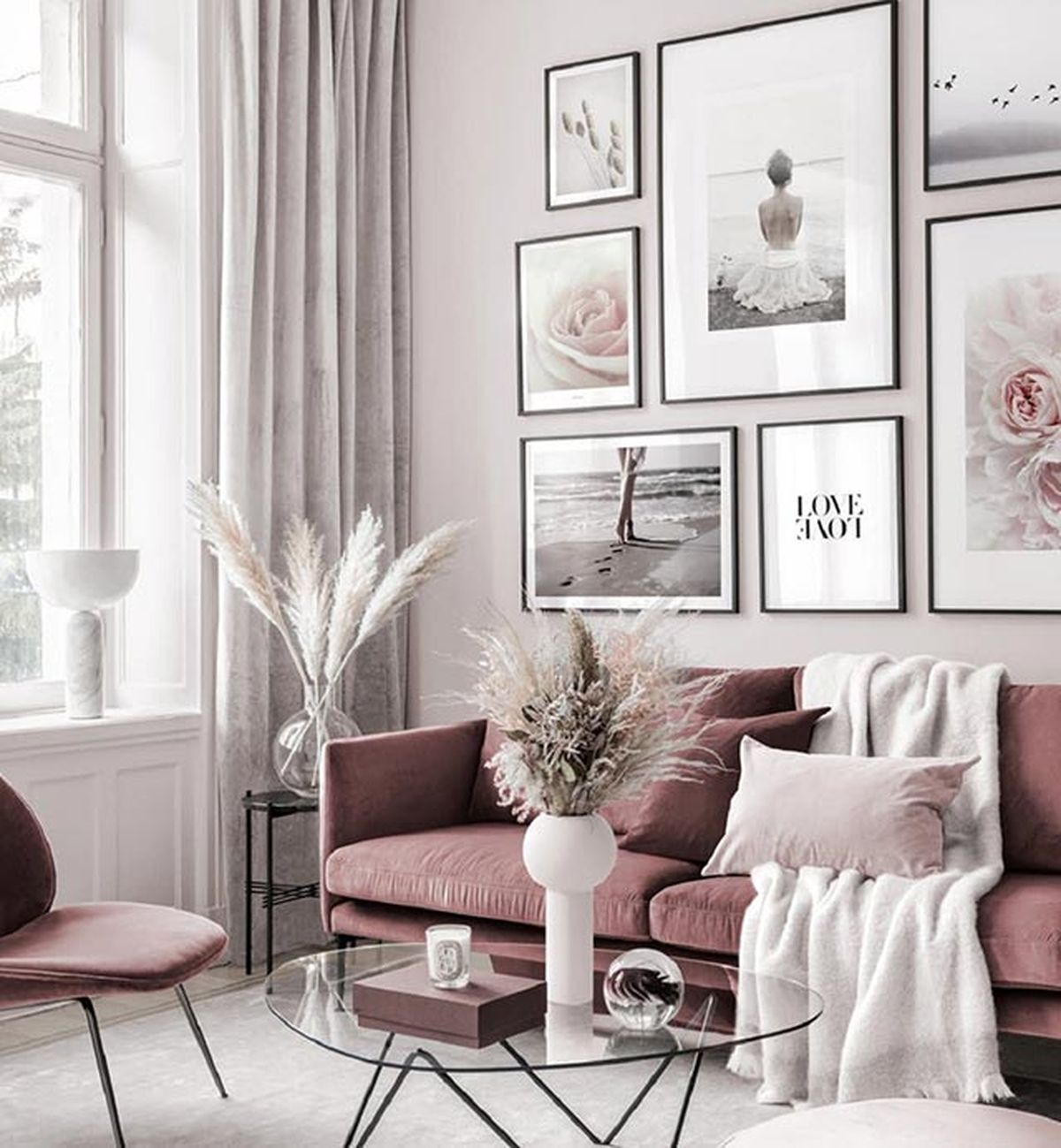 Ideas eficaces para decorar la pared principal del salón 5