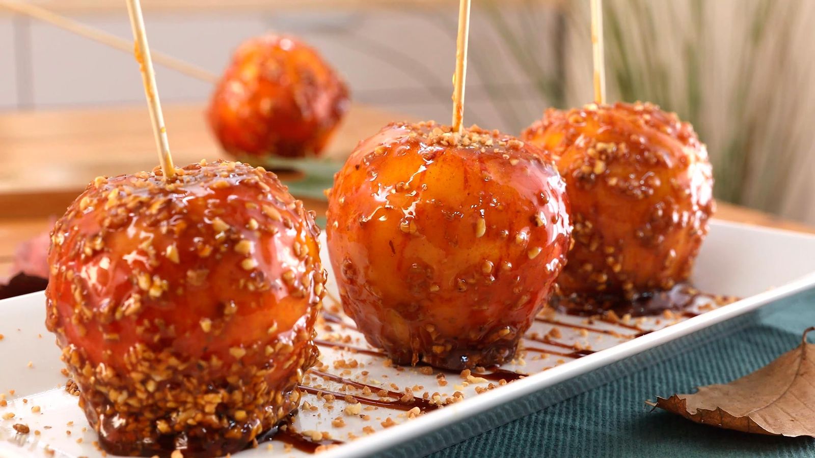 Receta de manzanas caramelizadas crujientes paso 5 Receta de manzanas caramelizadas crujientes paso 5