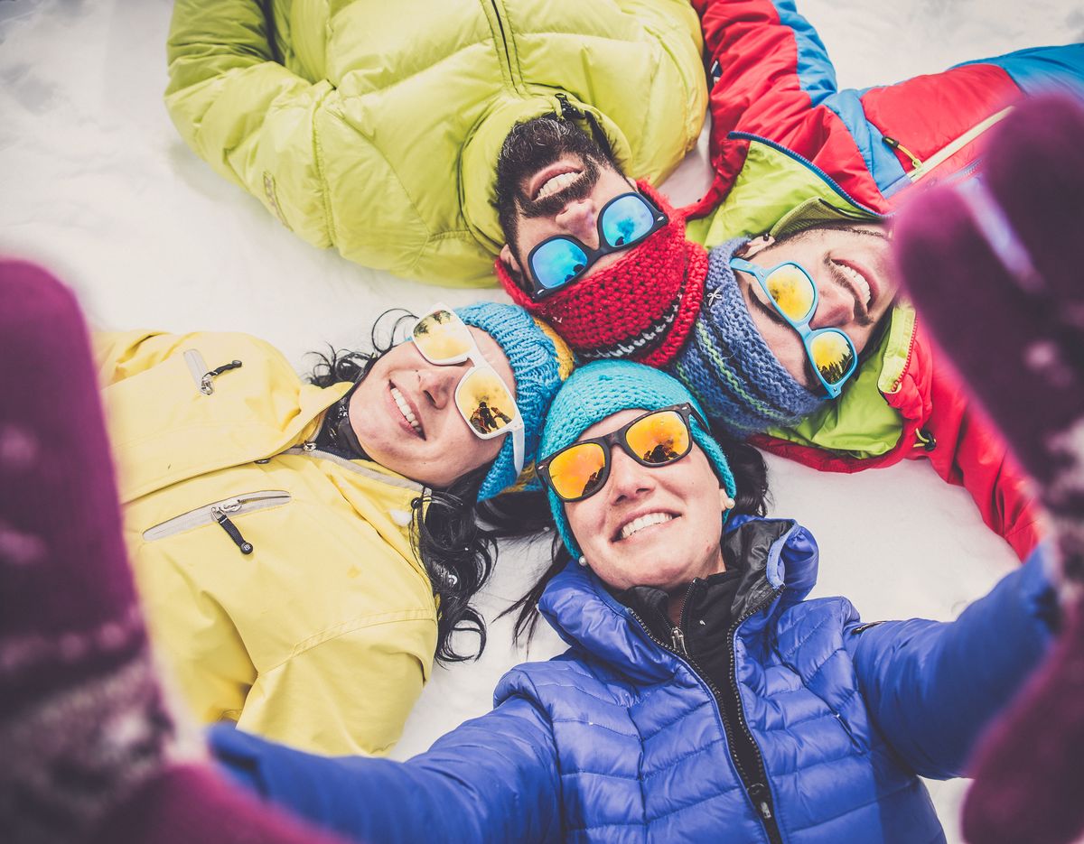 capas de ropa esquiar