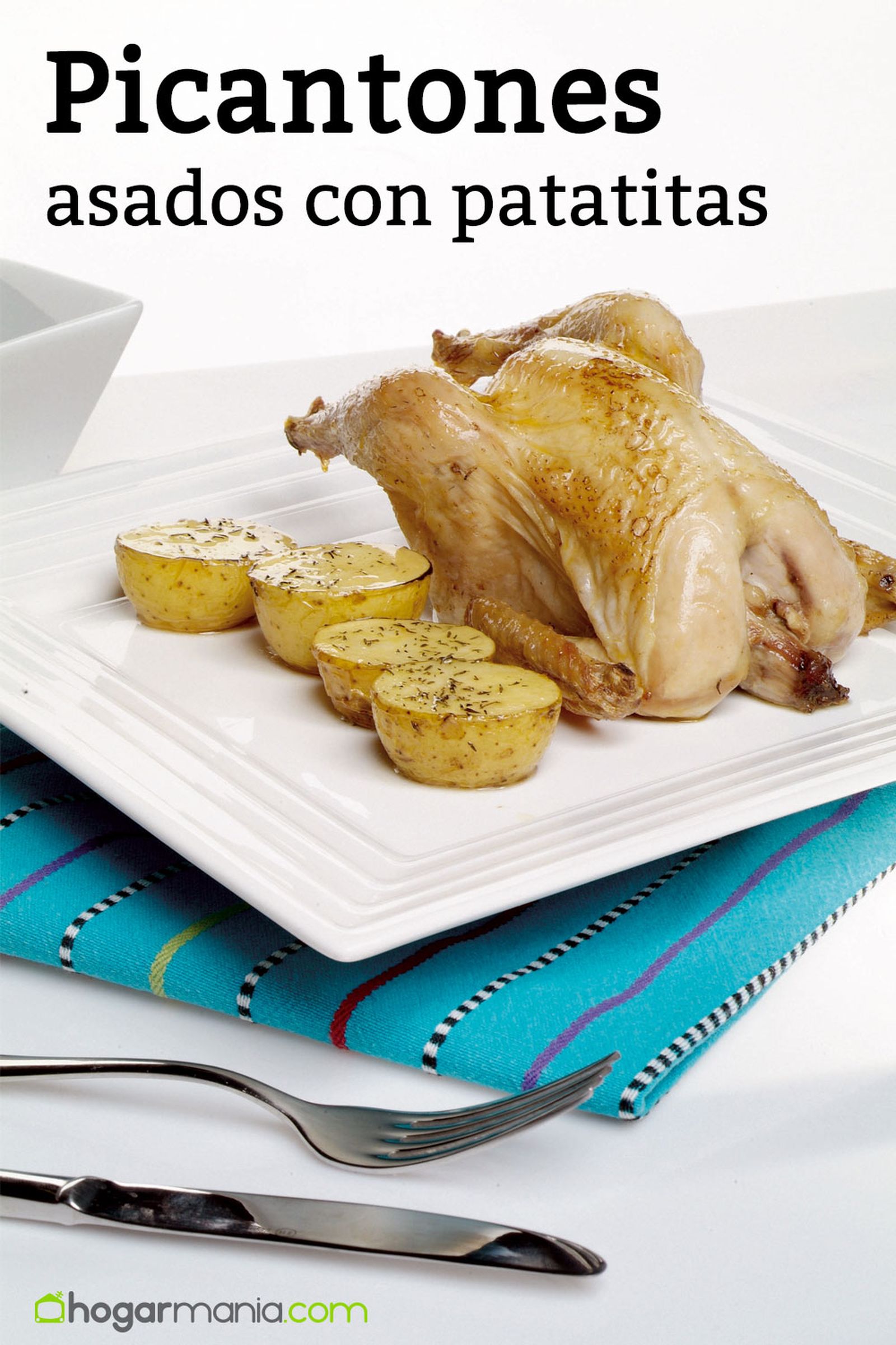 picantones asados con patatitas al horno receta picantones asados con patatitas al horno receta