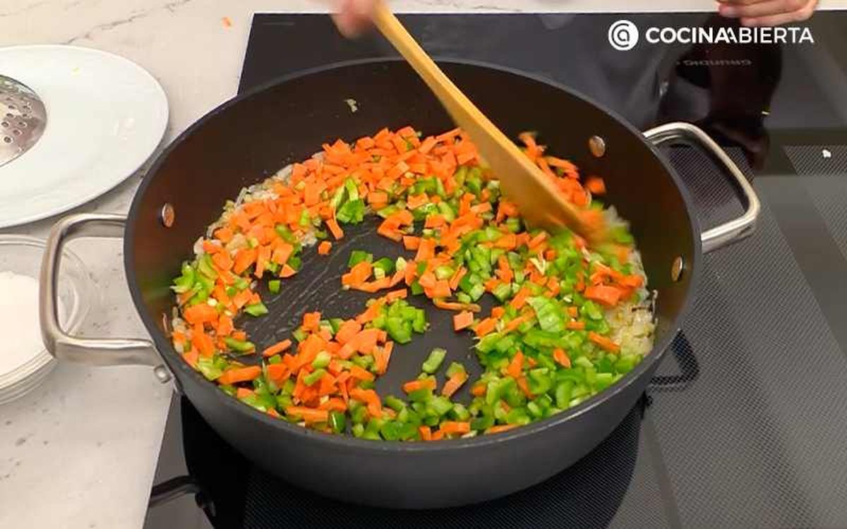 Rehoga las hortalizas