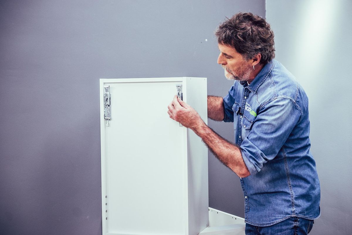 Instalar módulos de cocina en kit paso 3