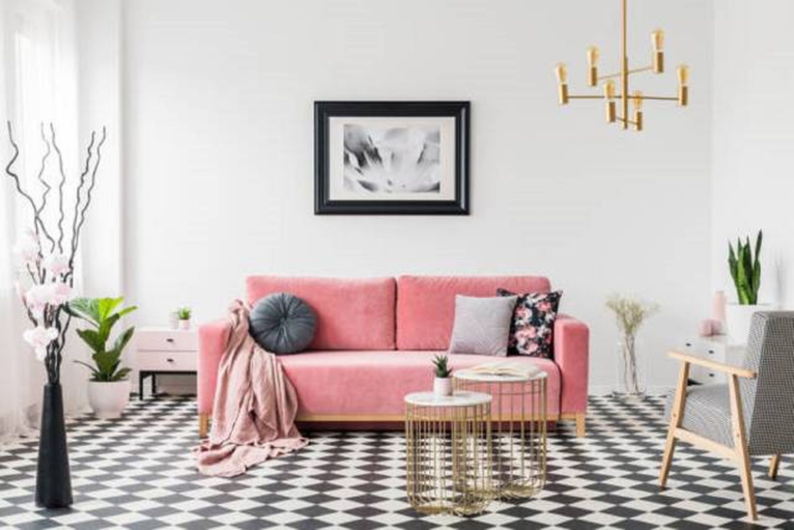 Suelo damero un clásico que vuelve a ser tendencia decorativa 7