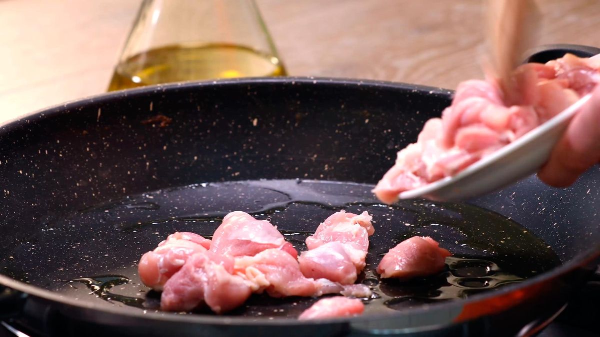 Receta de paella mixta   paso 2