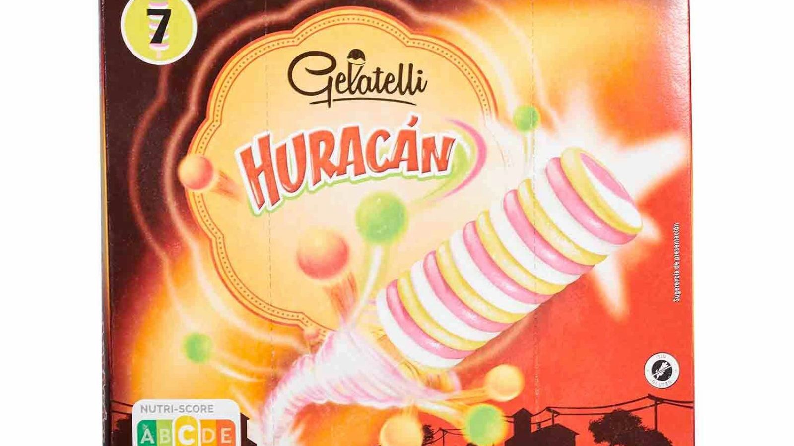 Helado Huracán de Gelatelli