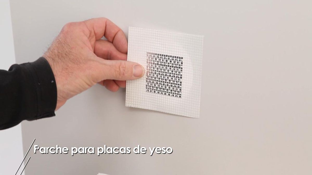 Como usar parches para placas de yeso laminado paso 7