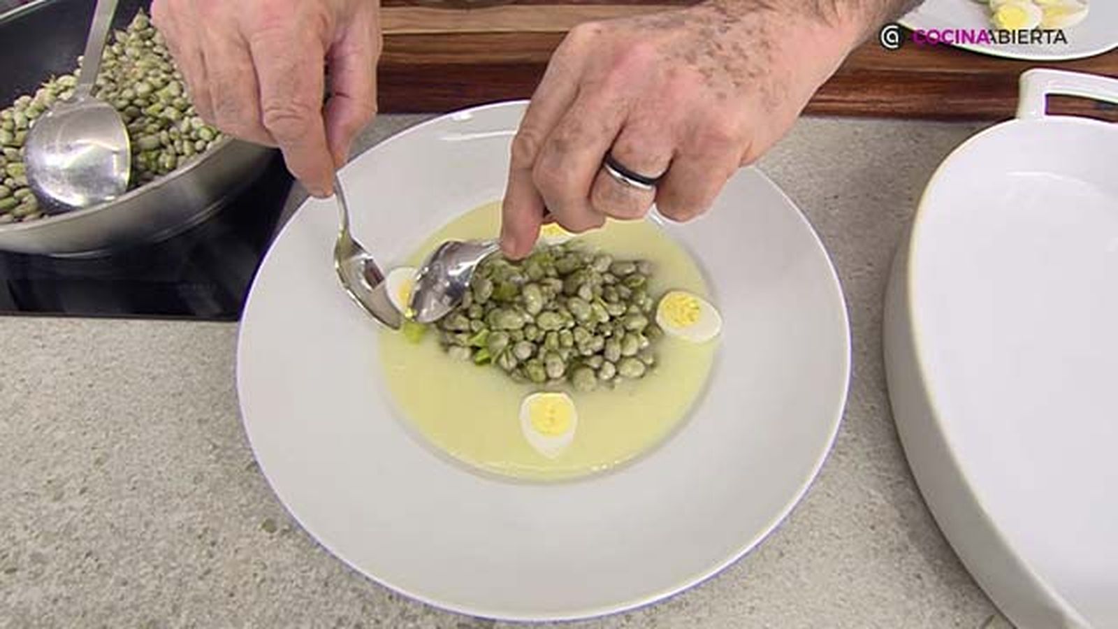 receta habitas salteadas crema patata ka paso 8 receta habitas salteadas crema patata ka paso 8