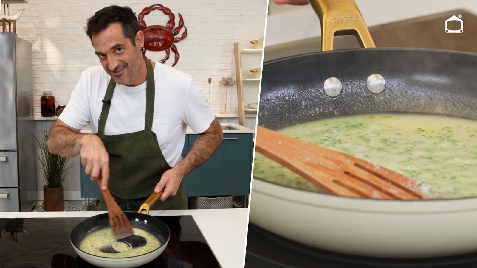Joseba Arguiñano explica por qué el ajo no debe dorarse al hacer salsa verde