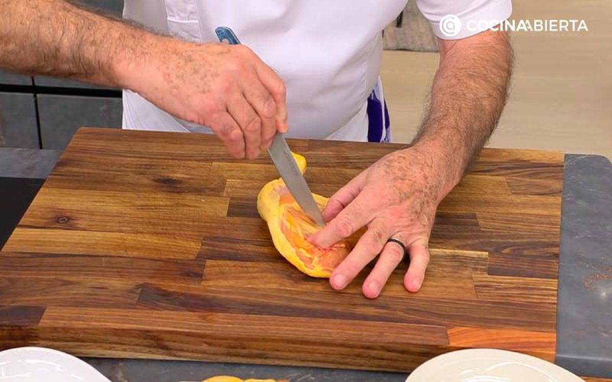 Primer paso: haz un corte