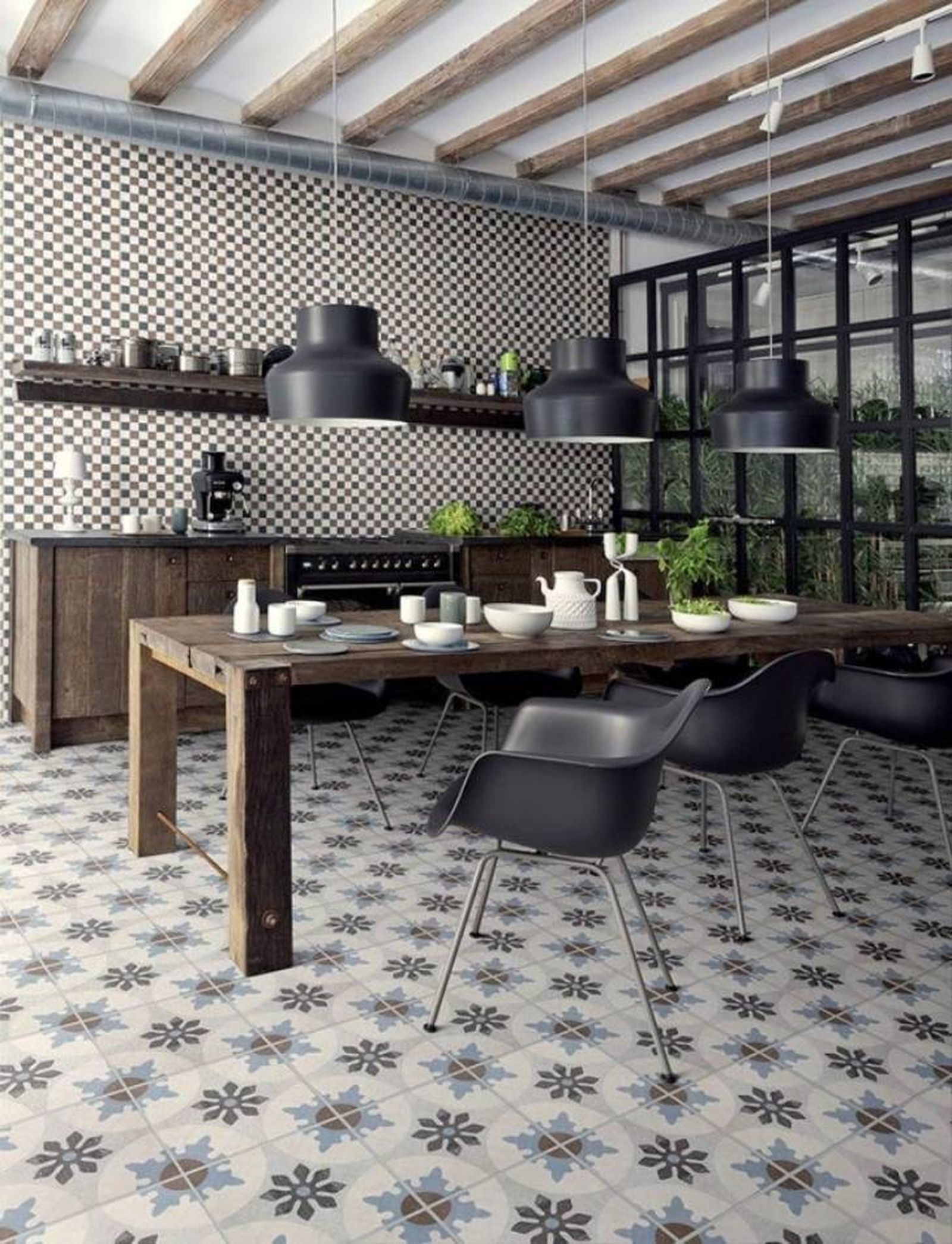 Suelo hidráulico en la cocina 9 Suelo hidráulico en la cocina 9