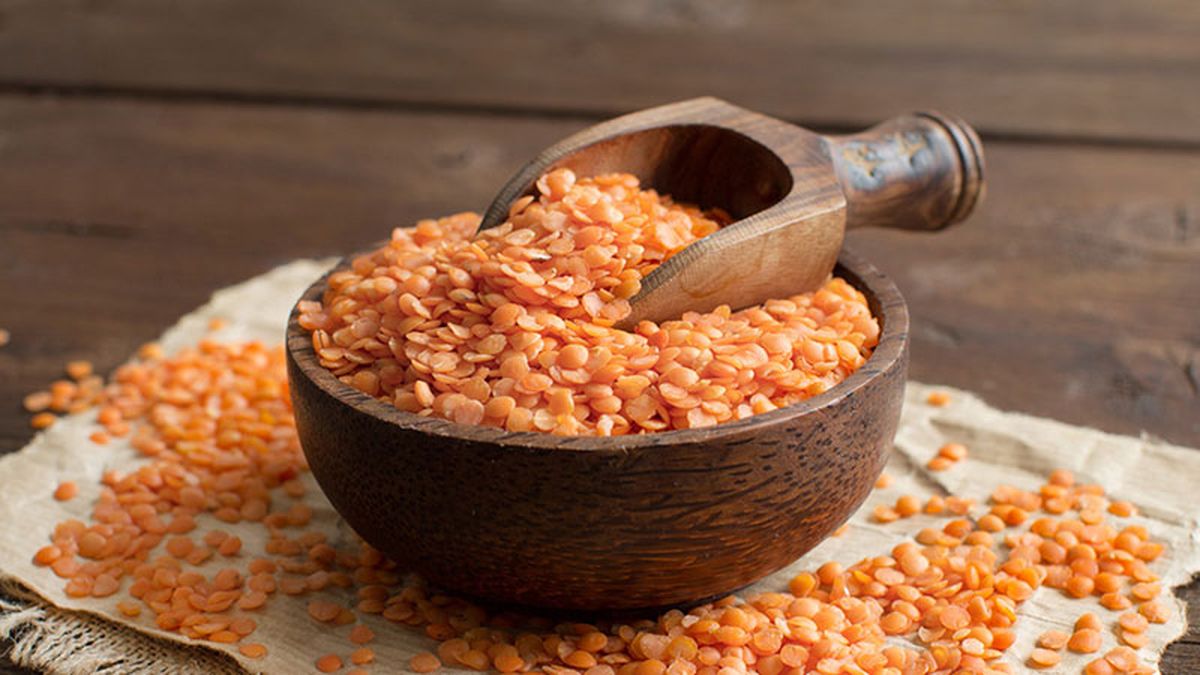 lentejas rojas