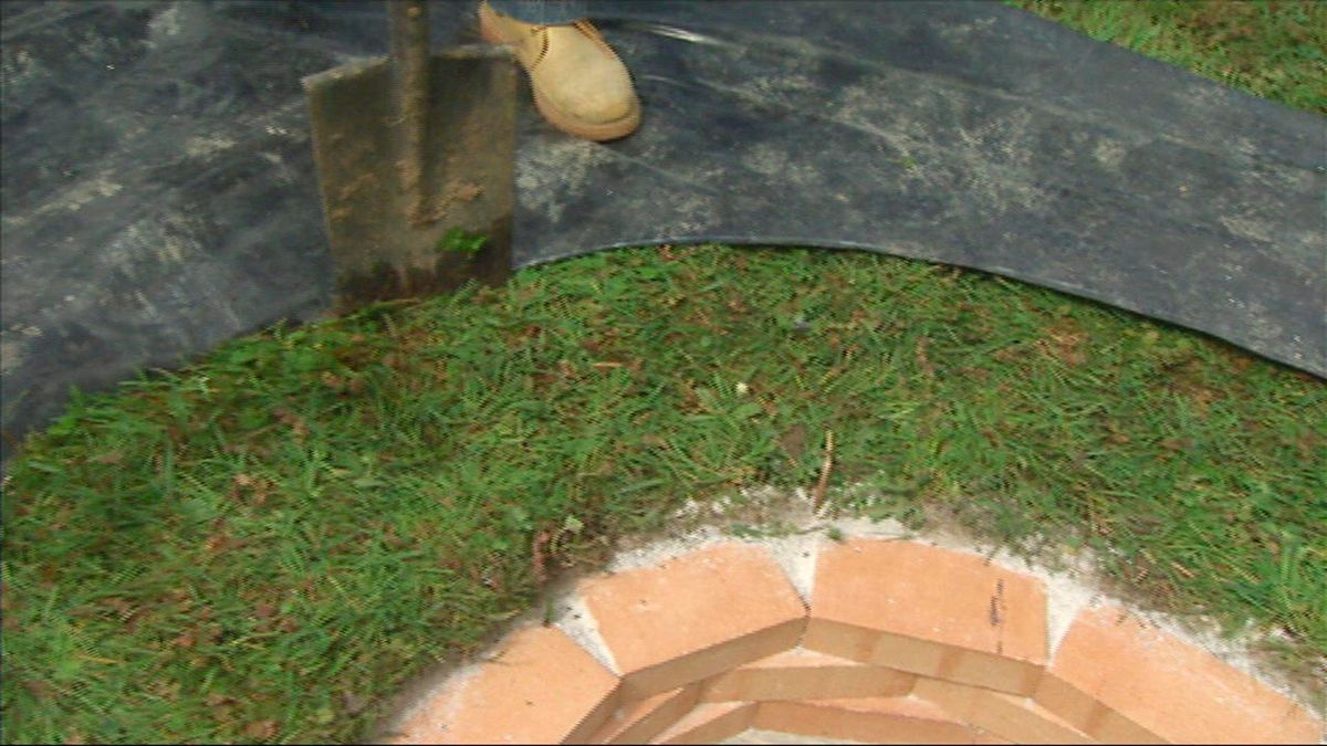 Barbacoa circular paso 6