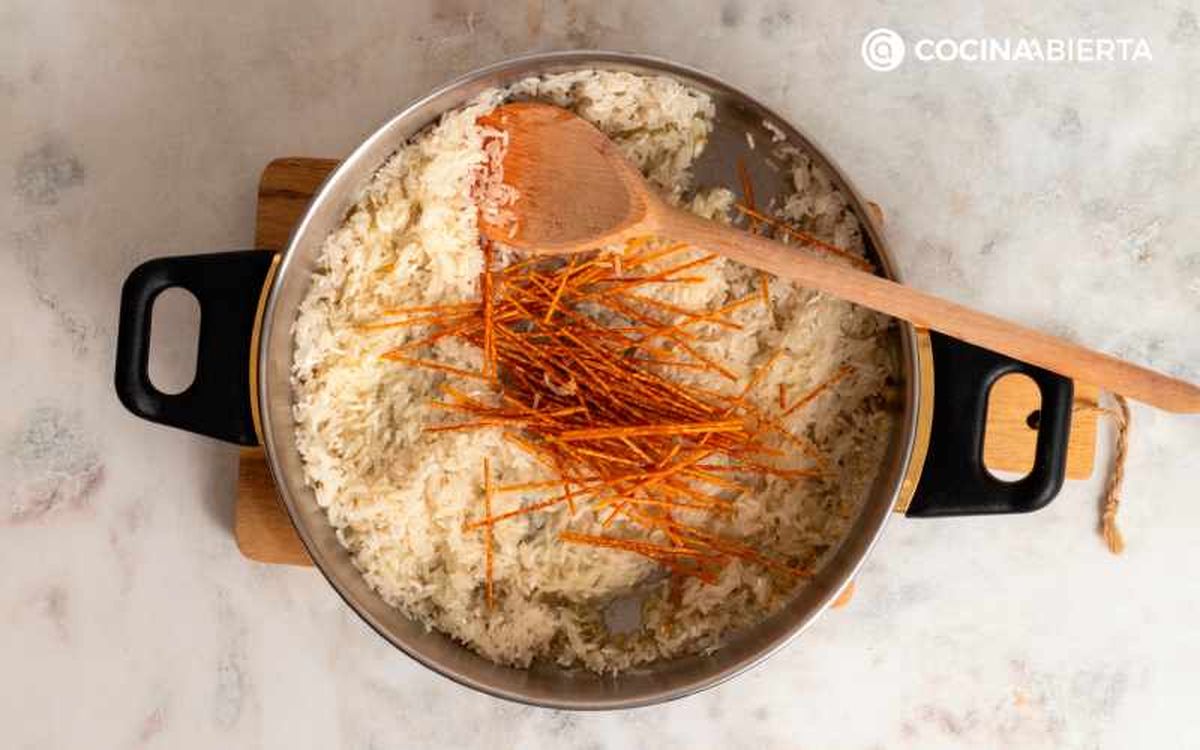 Agrega los ingredientes