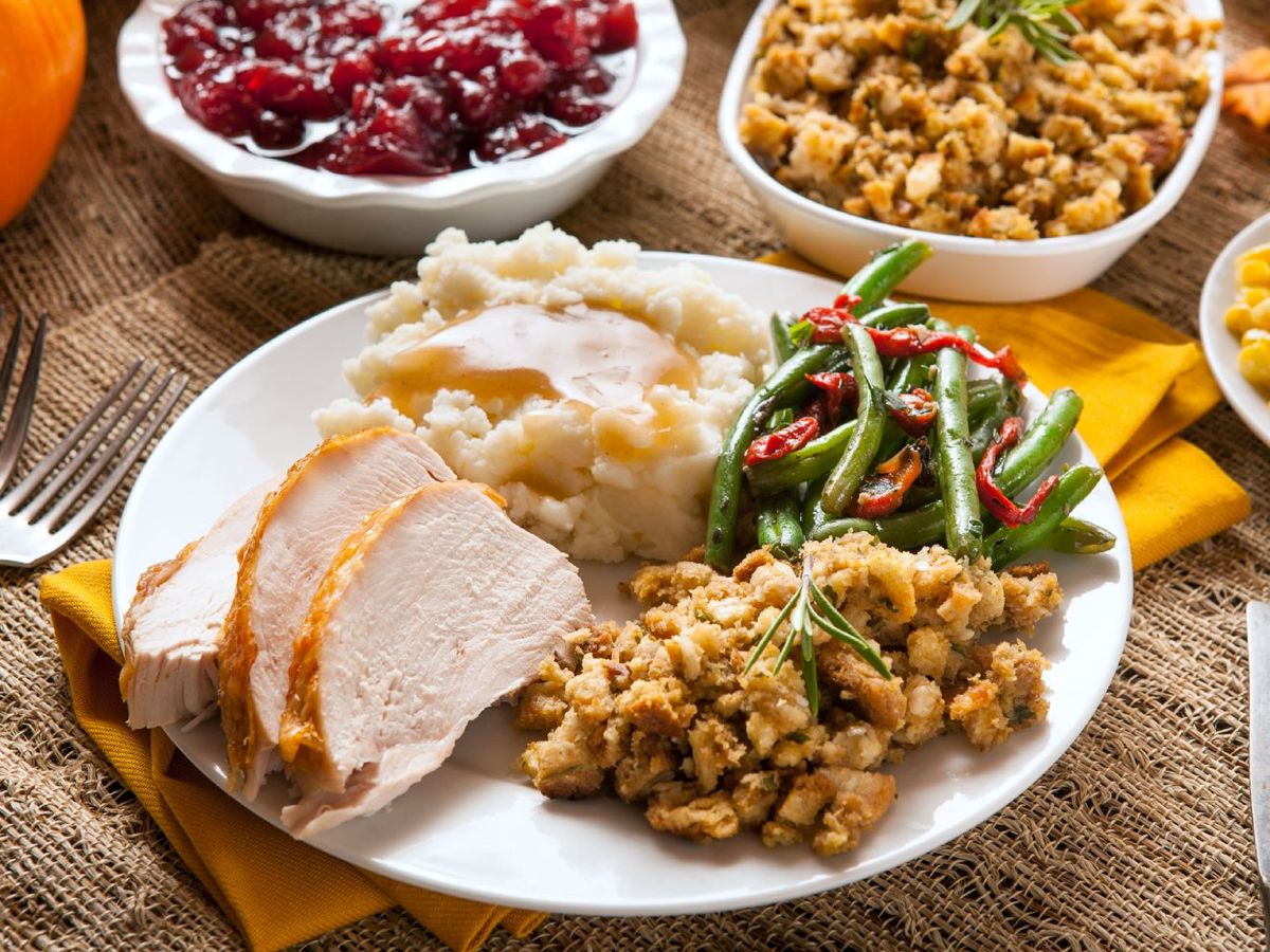 Plato de Thanks Giving Day