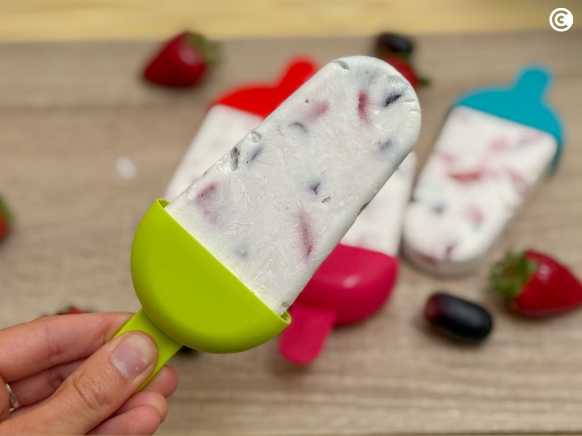 Congelar los helados veganos