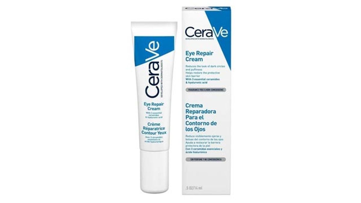 los mejores contornos de ojos para mejorar ojeras y bolsas cerave