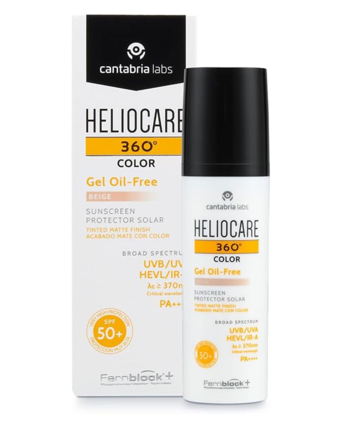 Heliocare 360 Gel Oil Free Color.