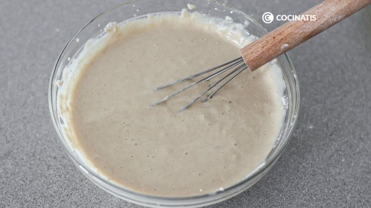 Masa para bizcocho vegano de avena