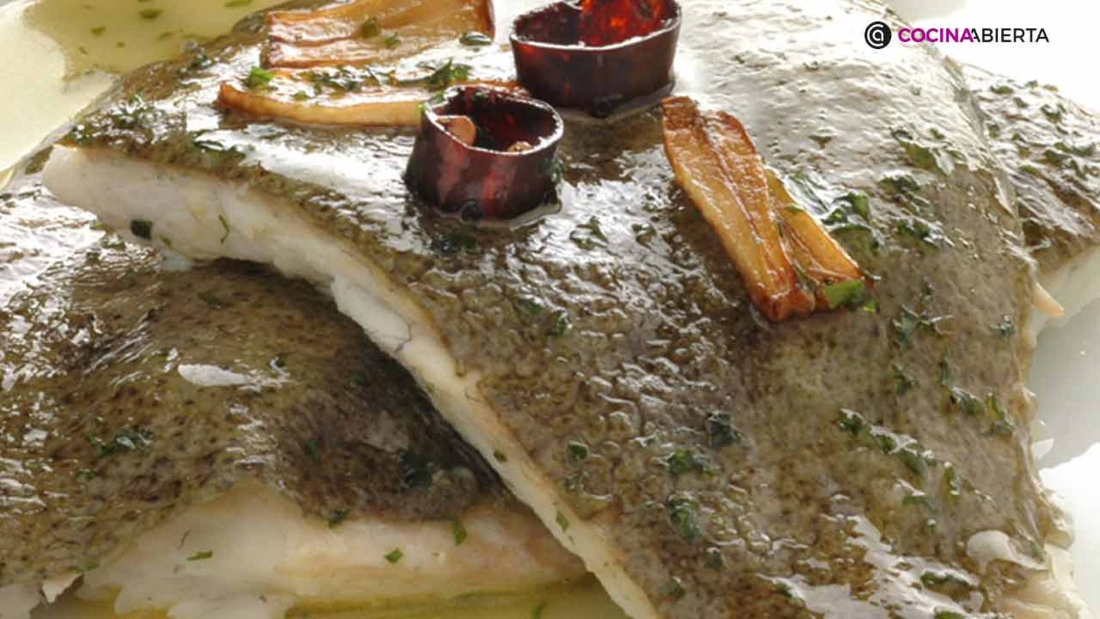 Rodaballo al horno