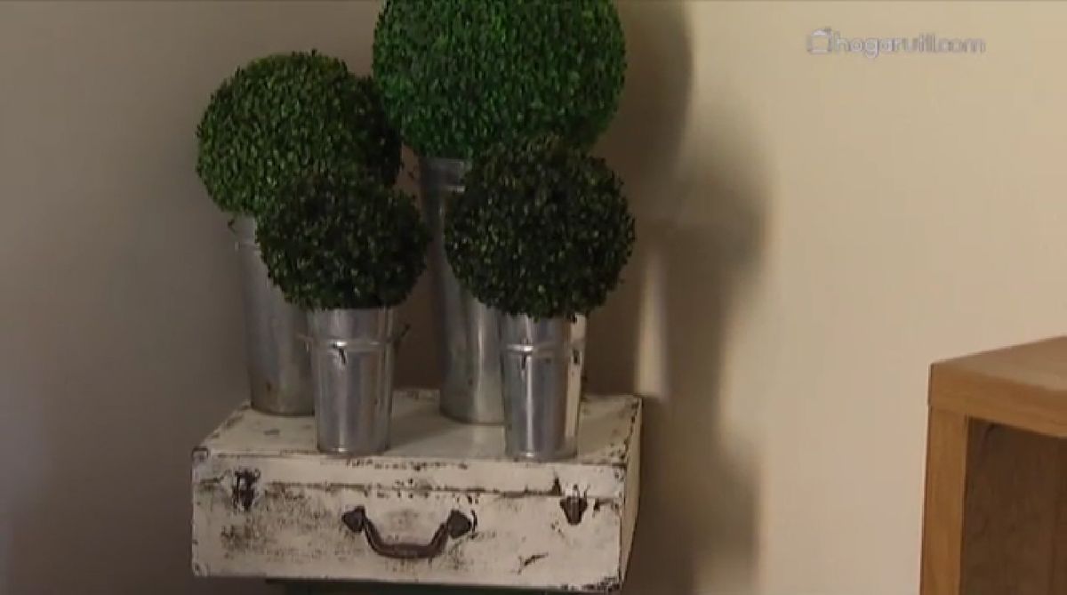 Jardín de esferas interior