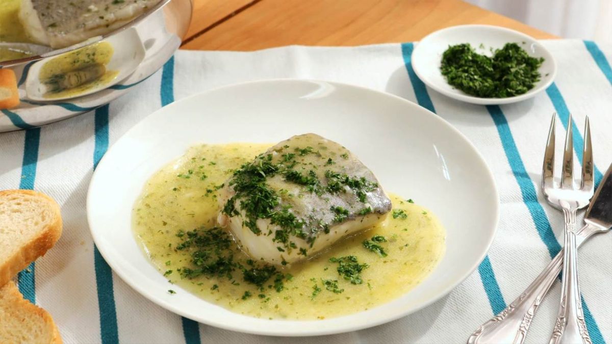 Merluza en salsa verde   Paso 6