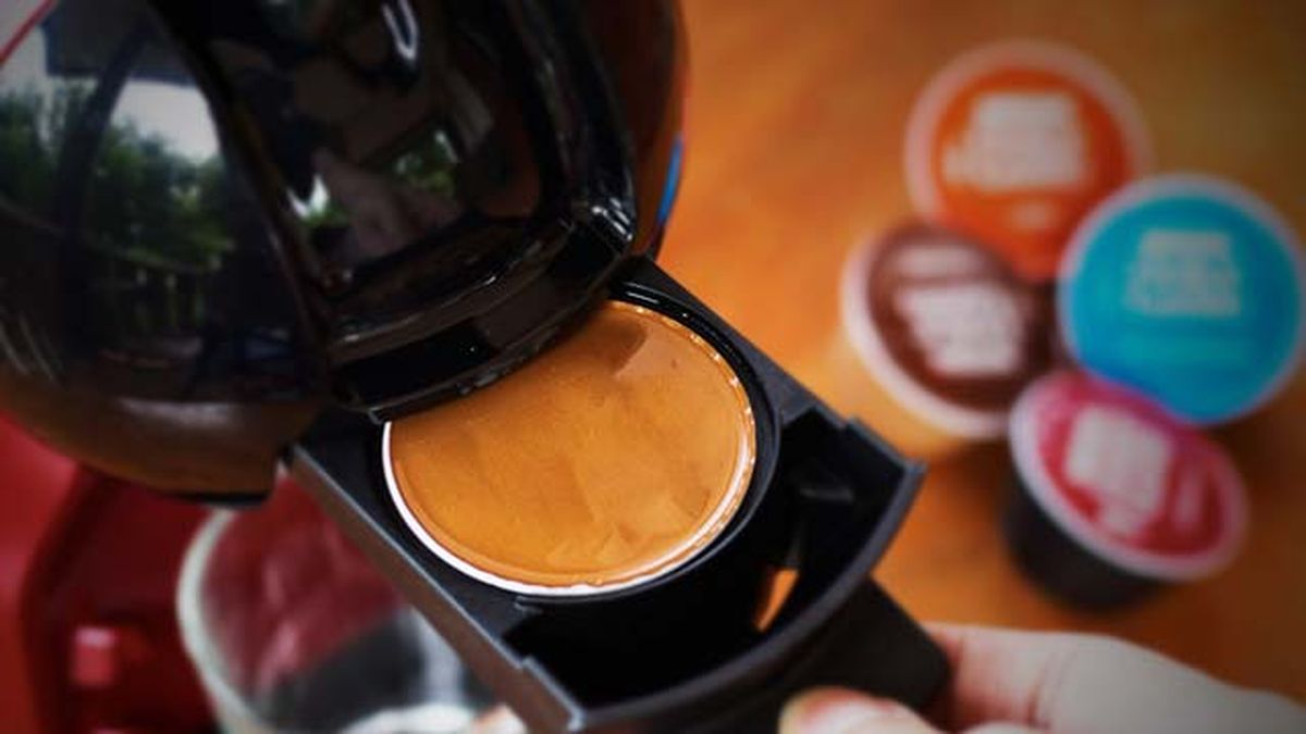 como reciclar las capsulas de cafe en casa contenedor