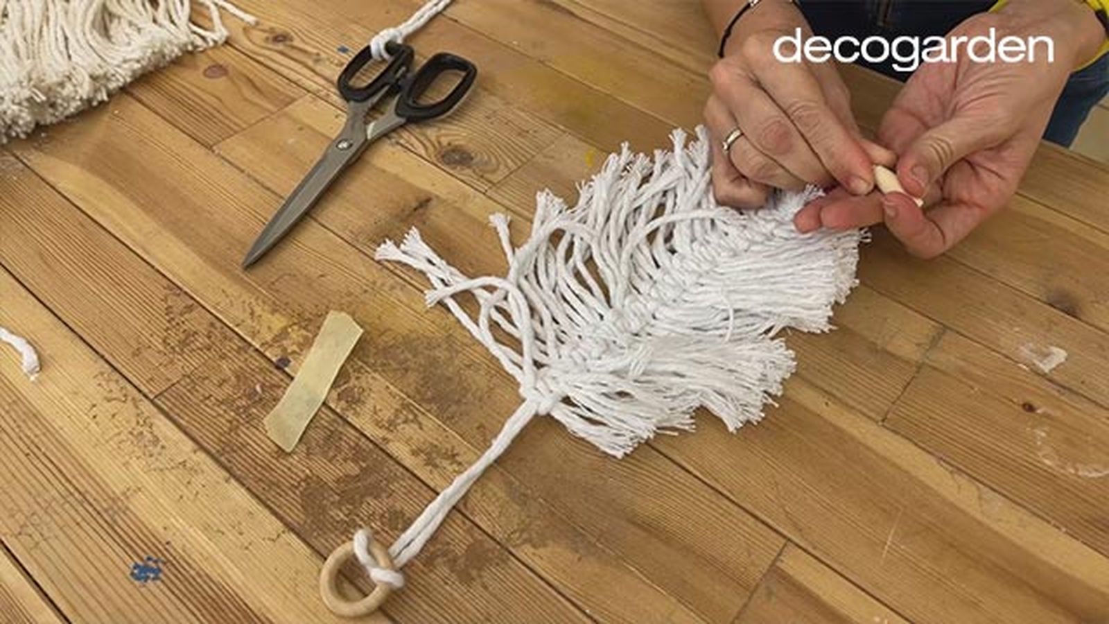 como hacer hojas de macrame paso 8 como hacer hojas de macrame paso 8