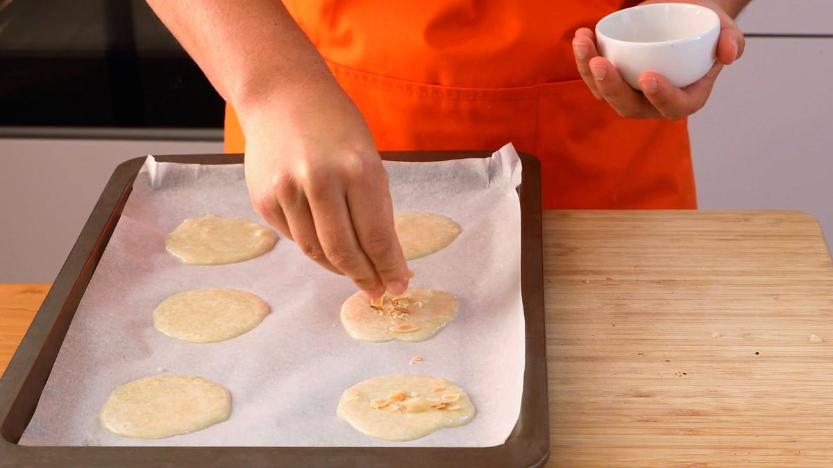 Tejas de almendra crujientes   paso 3