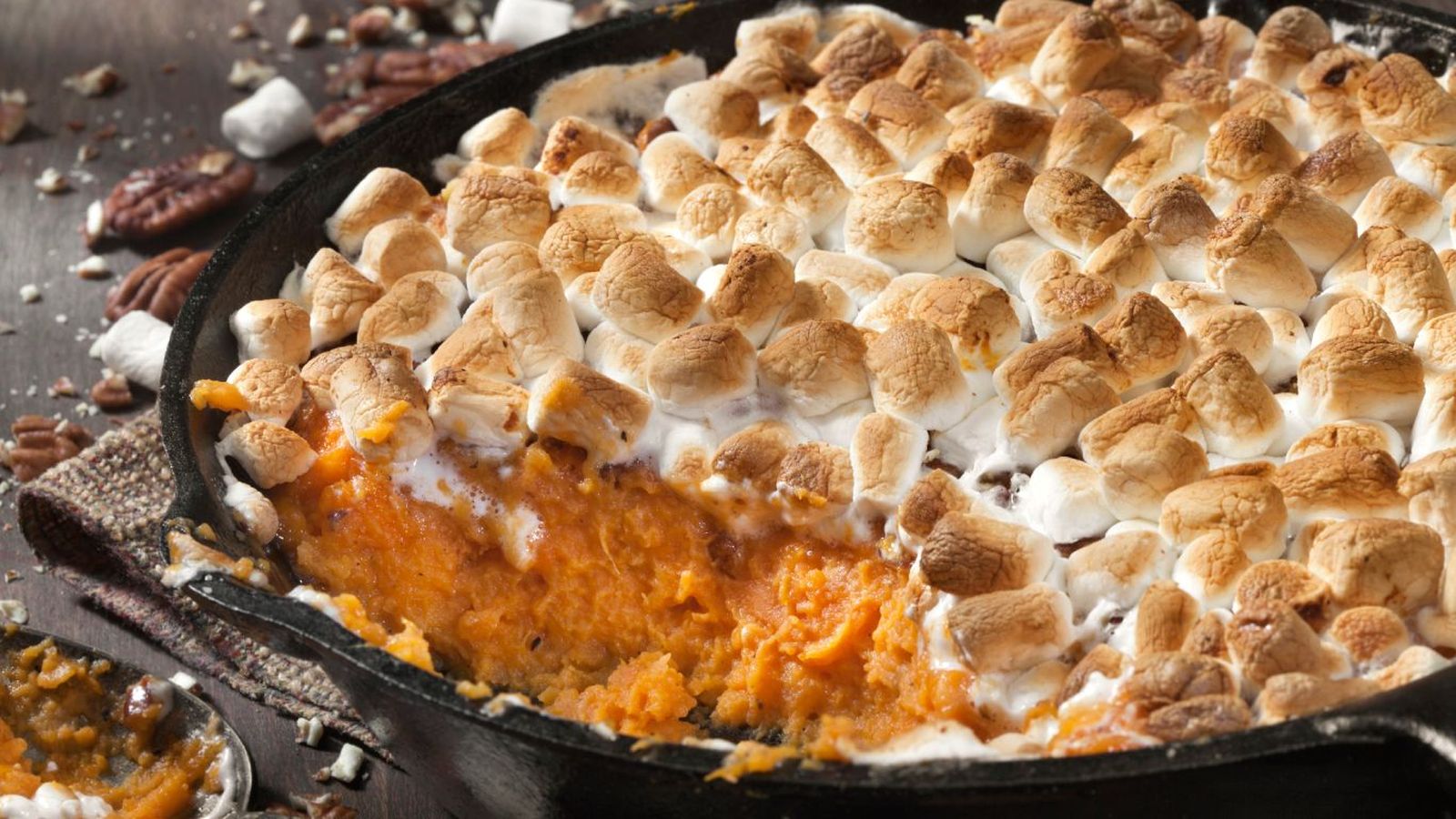 Sweet potato casserole de Acción de Gracias