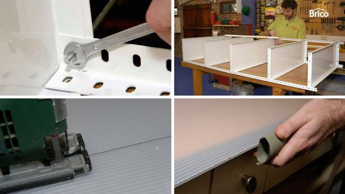 Primeros pasos para montar una estantería metálica