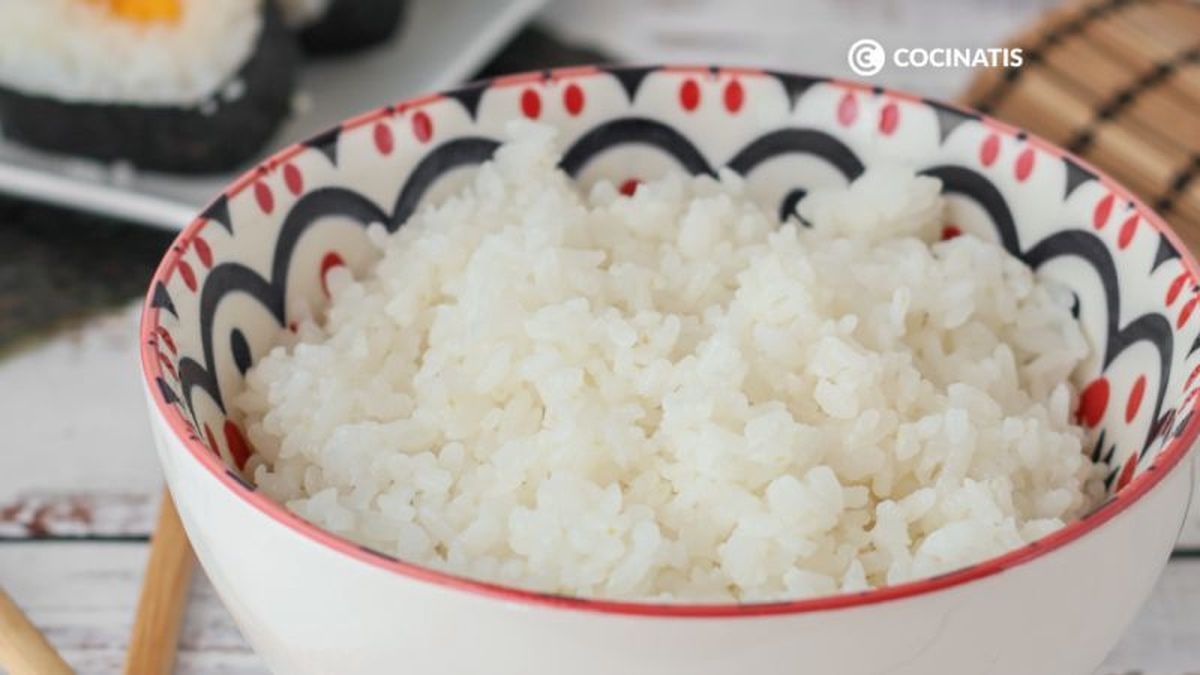 Receta de arroz para sushi